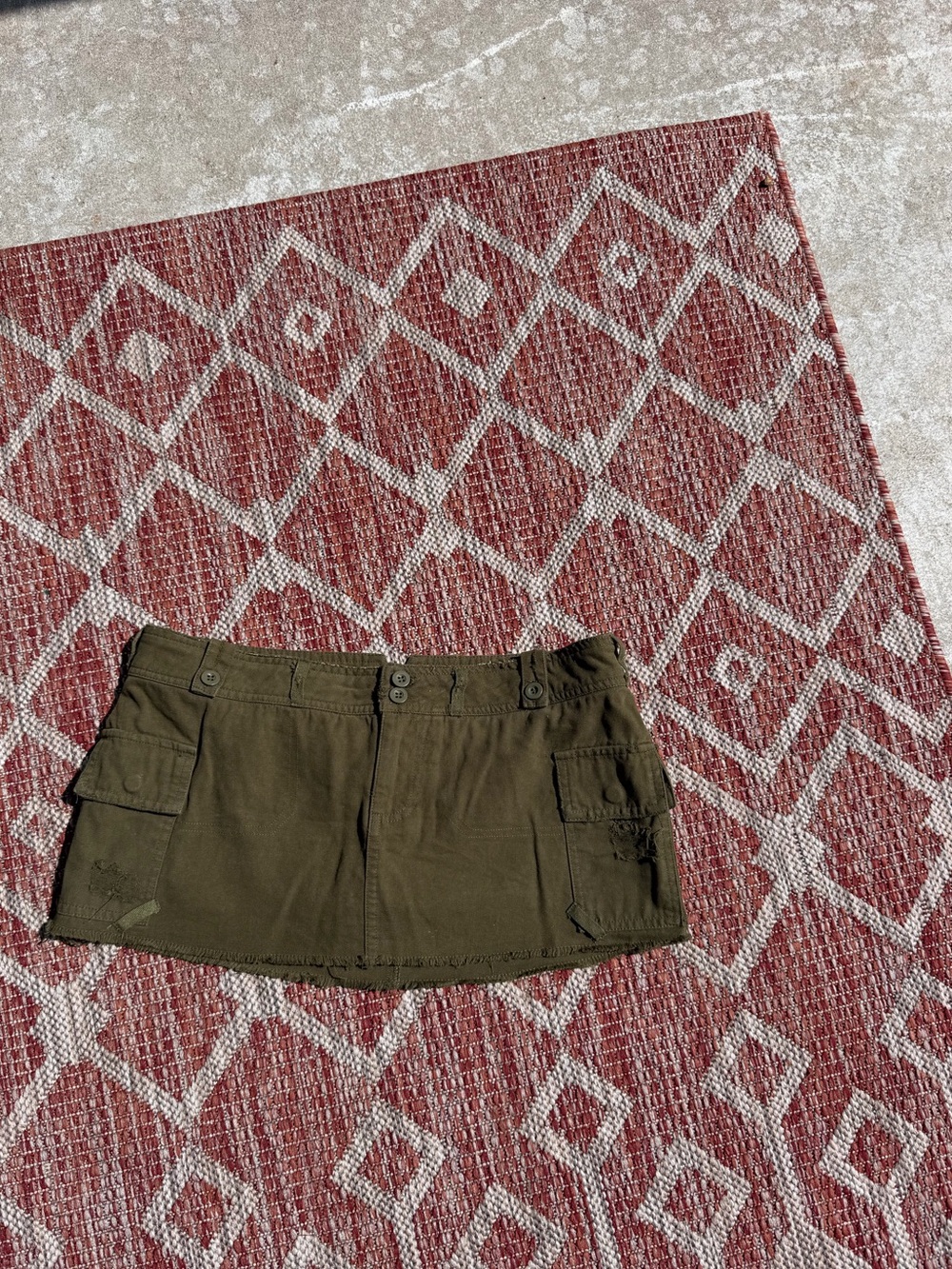 Danielle Guizio Jude Cargo Mini Skirt